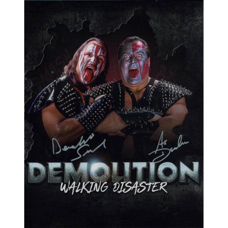 Demolition AsylumGFX METALLIC 11 x 14 Poster - DUAL AUTOGRAPHED