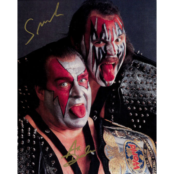 Demolition Tongues Out 8 x 10 Promo - AUTOGRAPHED