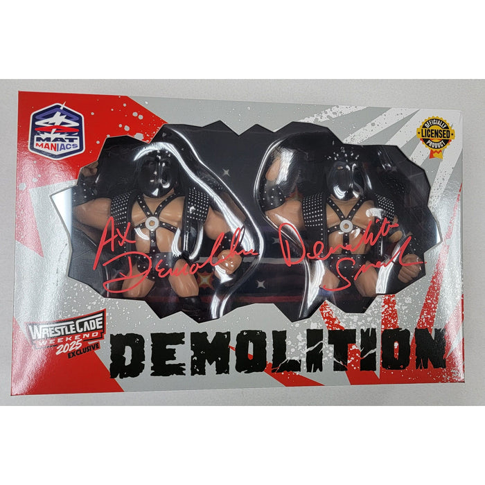 Demolition Mat Maniacs Wrestlecade 2025 Exclusive Figure Set - JSA Autographed