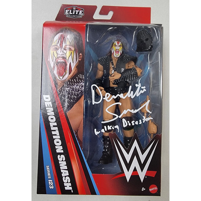 Demolition Smash WWE Elite INSCRIBED Series #123 Figure - JSA Autographed