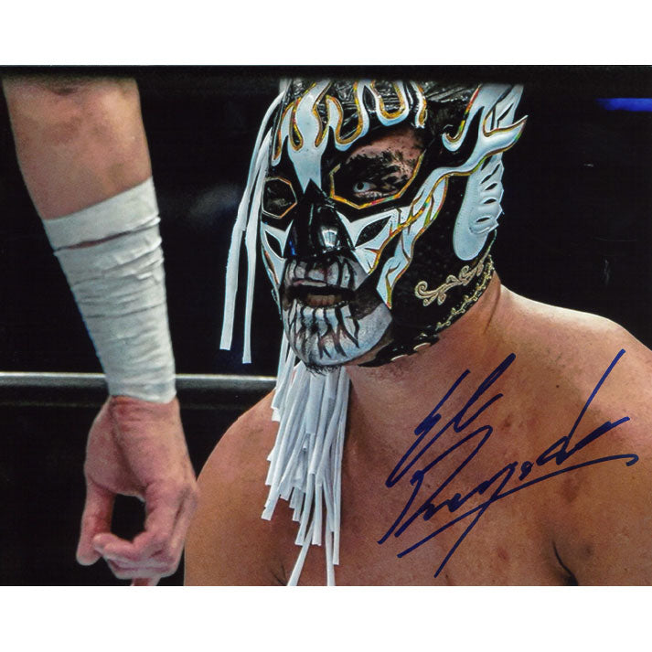 El Desperado Ripped Mask 8 x 10 Promo - AUTOGRAPHED