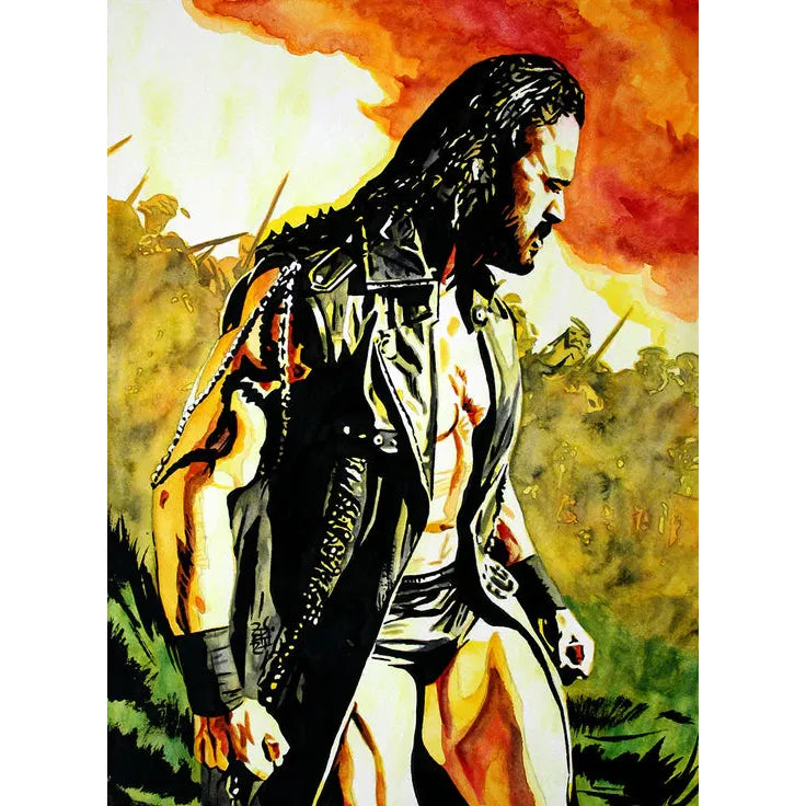 Drew McIntyre: Warrior 11x14 Poster — Highspots.com