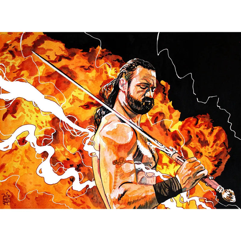 Drew McIntyre: Metal 11x14 Poster