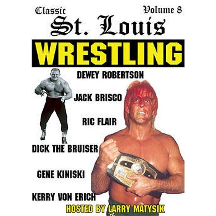 Classic St. Louis Wrestling Vol. 8 DVD Gene Kiniski NWA Ric Flair