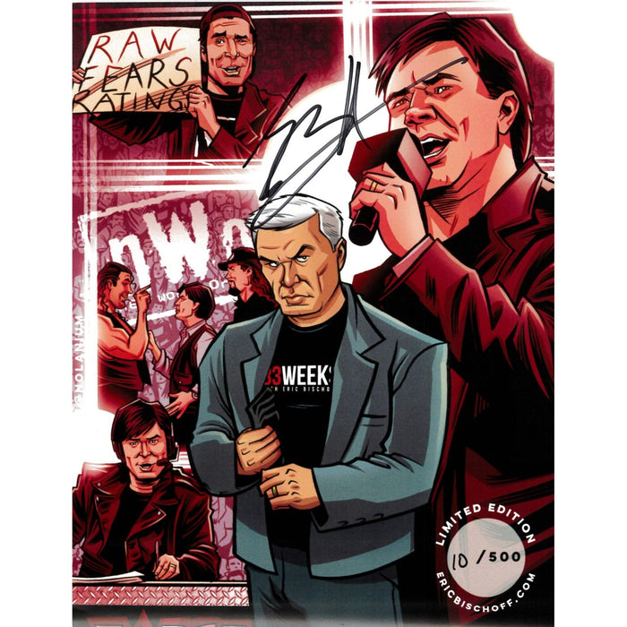 Eric Bischoff Limited Edition 8x10 - Autographed