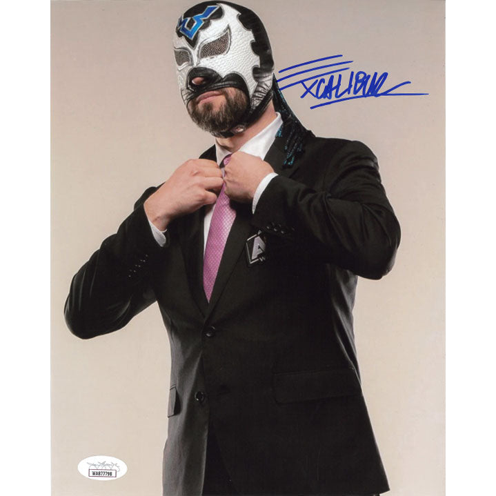 Excalibur Beige BG 8 x 10 Promo - JSA AUTOGRAPHED