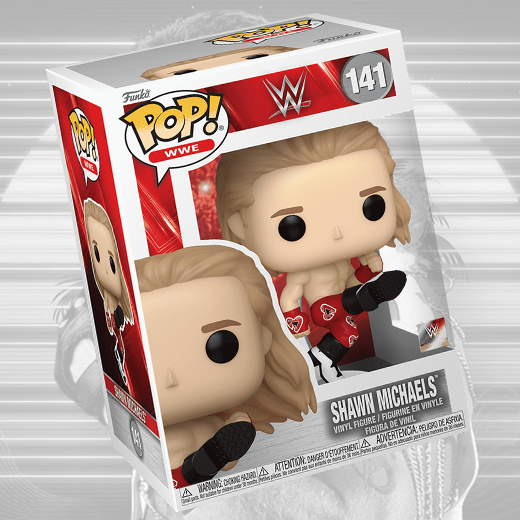 *PREORDER* Signed - Shawn Michaels #141 Funko Pop w/ Protector (Beckett)