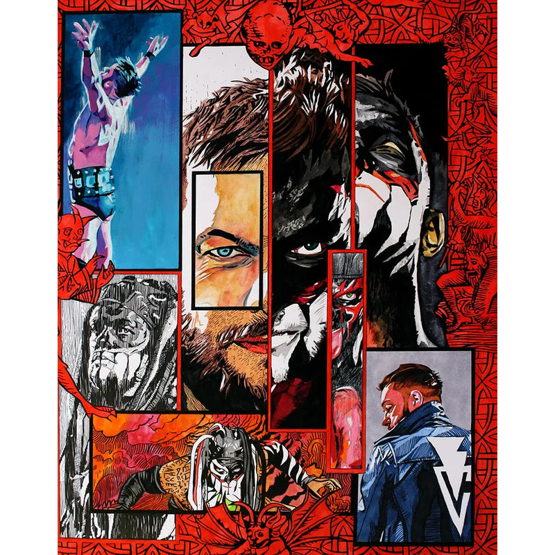 Finn Balor: Mosaic 11x14 Poster
