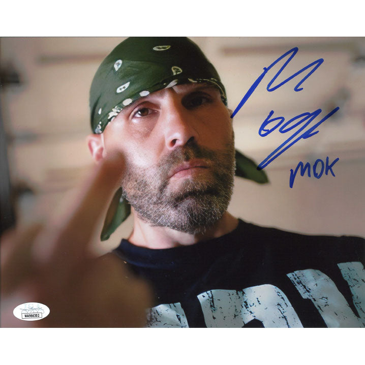 Nick Gage Bandana Finger 8 x 10 Promo - JSA AUTOGRAPHED