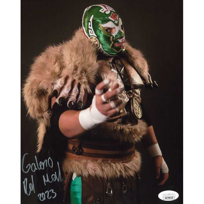 Galeno del Mal Half Pose 8 x 10 Promo - JSA AUTOGRAPHED