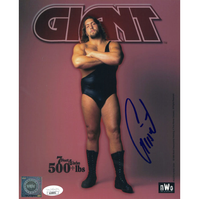 The Giant nWo PF 8 x 10 Promo - JSA AUTOGRAPHED