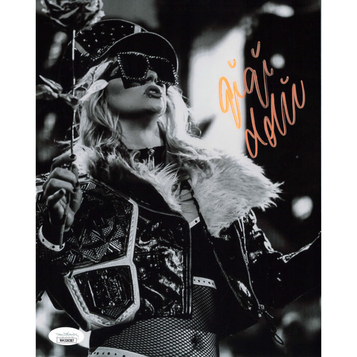Gigi Dolin B & W METALLIC 8 x 10 Promo - JSA AUTOGRAPHED