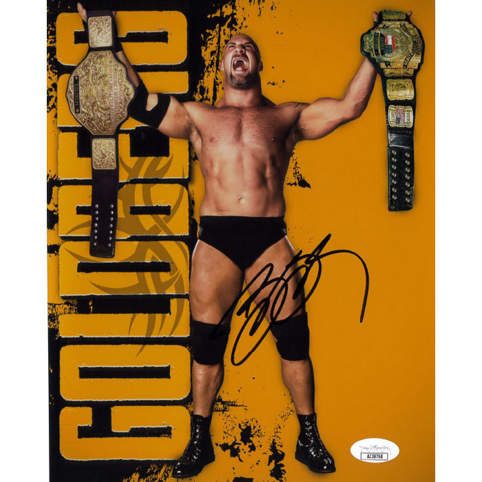 Bill Goldberg AslyumGX METALLIC 8 x 10 Promo - JSA AUTOGRAPHED