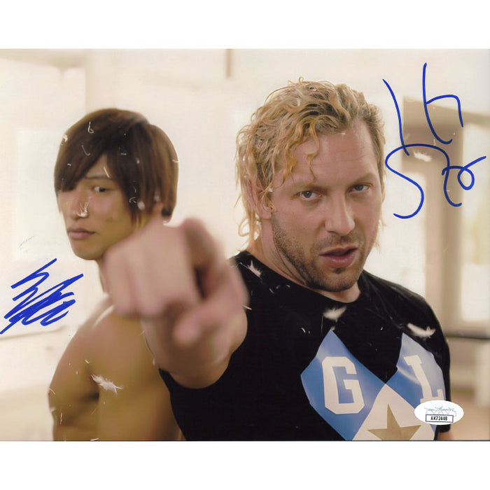 Golden Lovers Pointing 8 x 10 Promo - JSA DUAL AUTOGRAPHED