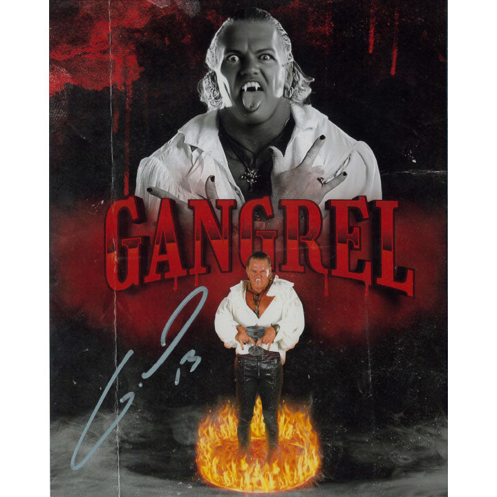 Gangrel Collage METALLIC 8 x 10 Promo - AUTOGRAPHED