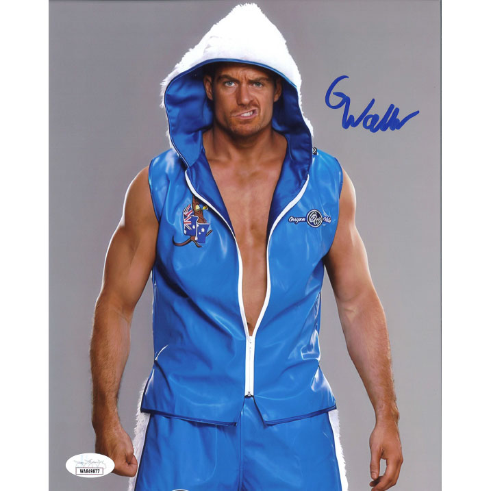 Grayson Waller White Hood Up 8 x 10 Promo - JSA AUTOGRAPHED