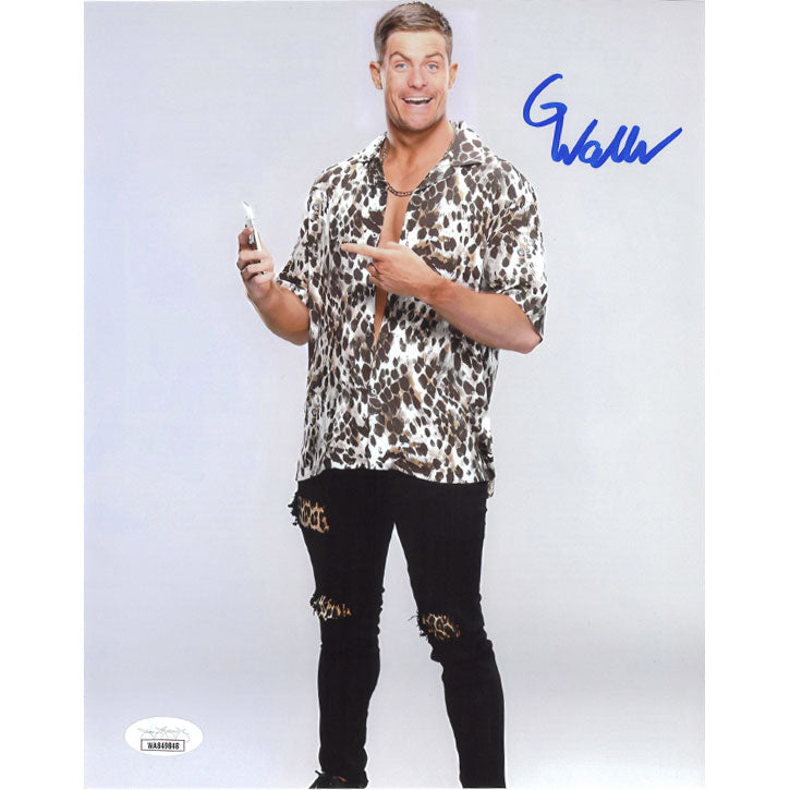 Grayson Waller Phone 8 x 10 Promo - JSA AUTOGRAPHED