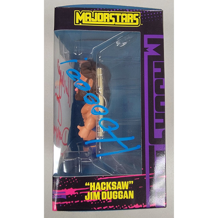 Hacksaw Jim Duggan Major Stars Figure - Autographed (HSS)