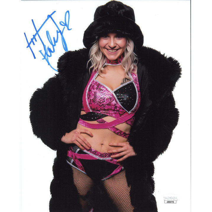 HollyHood Haley J Hands on Hip 8 x 10 Promo - JSA AUTOGRAPHED