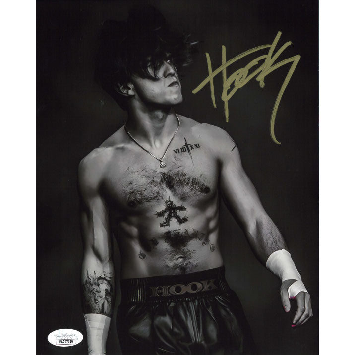 Hook B & W Looking Away 8 x 10 Promo - JSA AUTOGRAPHED