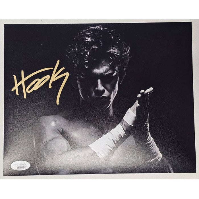 Hook B & W Hands Together 8 x 10 Promo - JSA AUTOGRAPHED