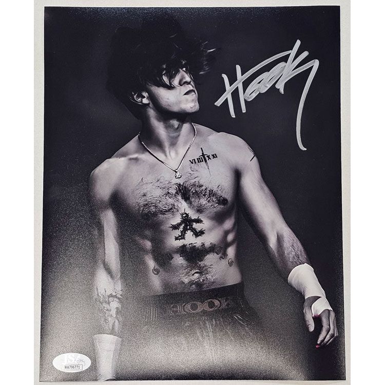 Hook B & W Looking Away 8 x 10 Promo - JSA AUTOGRAPHED