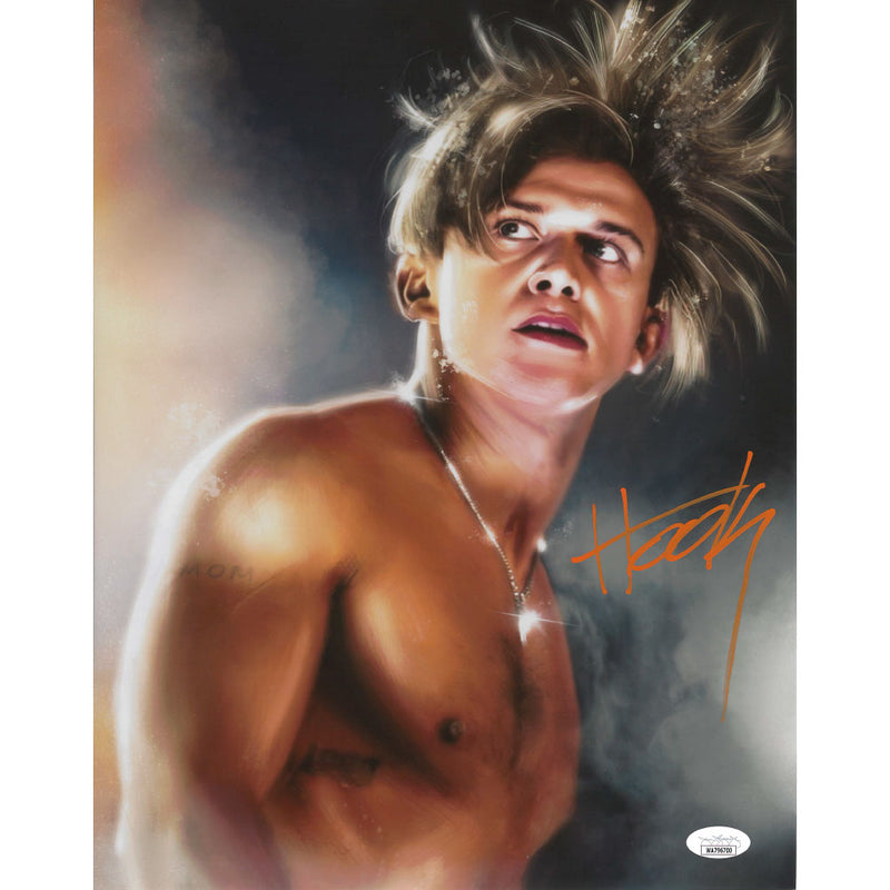 Hook MelColemanArt Metallic 11 x 14 Poster - JSA AUTOGRAPHED