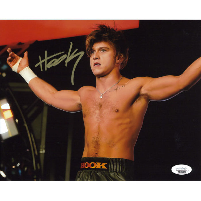 Hook Arms Open 8 x 10 Promo - JSA AUTOGRAPHED