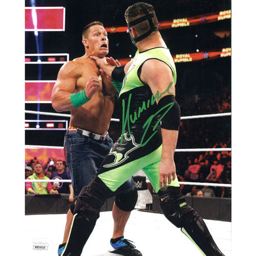 Hurricane Helms Chokeslam 8 x 10 Promo - JSA AUTOGRAPHED