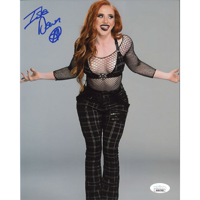 Isla Dawn Biting Tongue 8 x 10 Promo - JSA AUTOGRAPHED