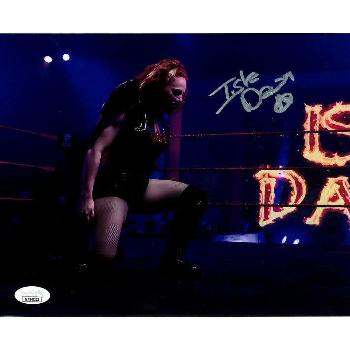 Isla Dawn On One Knee 8 x 10 Promo - JSA AUTOGRAPHED
