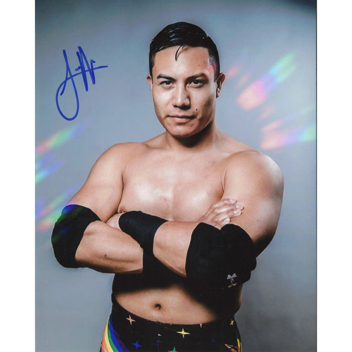 Jake Atlas Arms Crossed 8 x 10 Promo - AUTOGRAPHED