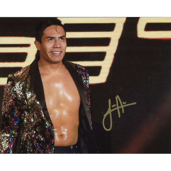 Jake Atlas Entrance 8 x 10 Promo - AUTOGRAPHED