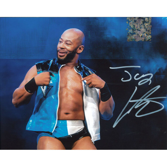 Jay Lethal Blue Smoke 8 x 10 Promo - AUTOGRAPHED