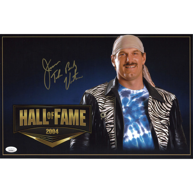 Jesse Ventura Hall of Fame 11 x 17 Poster - JSA AUTOGRAPHED