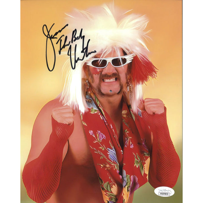 Jesse Ventura Yellow BG 8 x 10 Promo - JSA AUTOGRAPHED