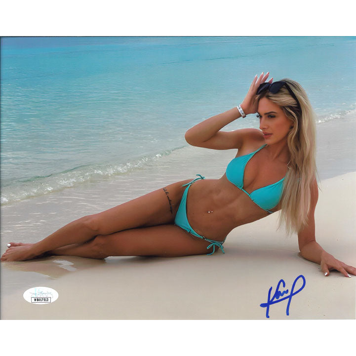 Karmen Petrovic Beachside 8 x 10 Promo - JSA AUTOGRAPHED