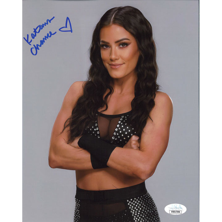 Katana Chance Arms Cross 8 x 10 Promo - JSA AUTOGRAPHED