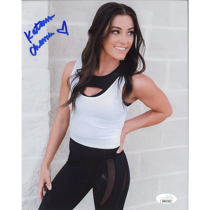 Katana Chance White Brick Wall 8 x 10 Promo - JSA AUTOGRAPHED
