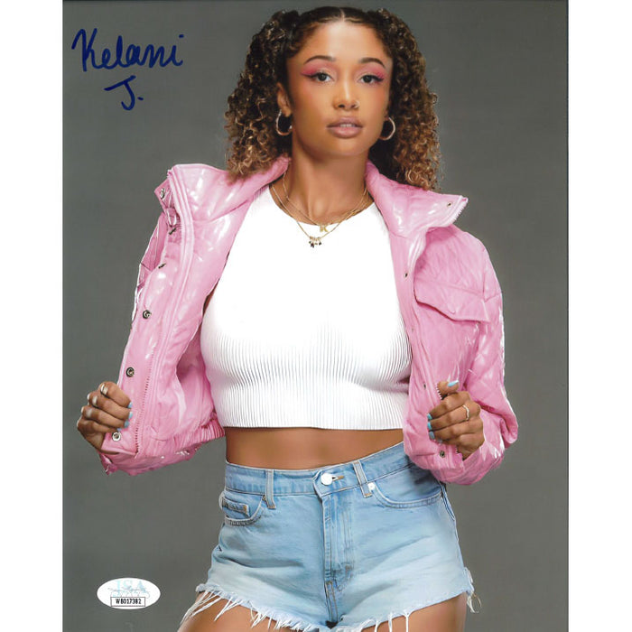 Kelani Jordan Pink Jacket 8 x 10 Promo - JSA AUTOGRAPHED