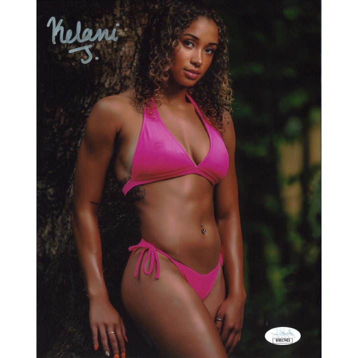 Kelani Jordan Full Body Bikini 8 x 10 Promo - JSA AUTOGRAPHED