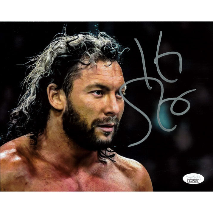 Kenny Omega Up Close Landscape 8 x 10 Promo - JSA AUTOGRAPHED