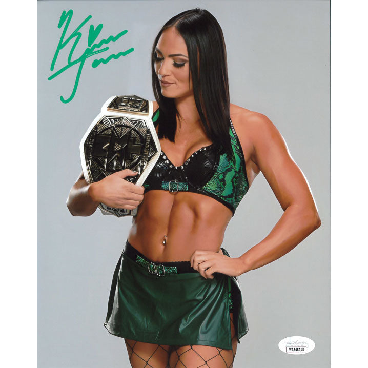Kiana James NXT WTTT 8 x 10 Promo - JSA AUTOGRAPHED