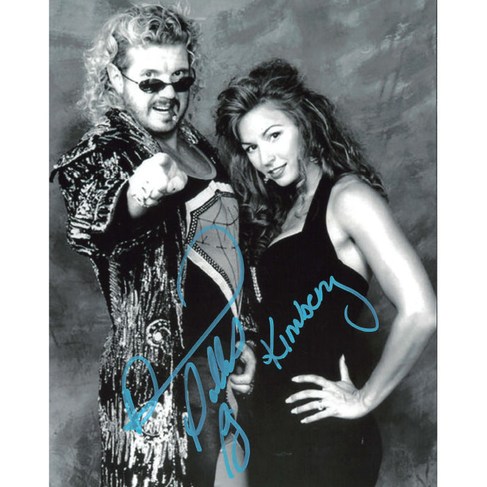 Kimberly Page & DDP B & W 8 x 10 Promo - DUAL AUTOGRAPHED