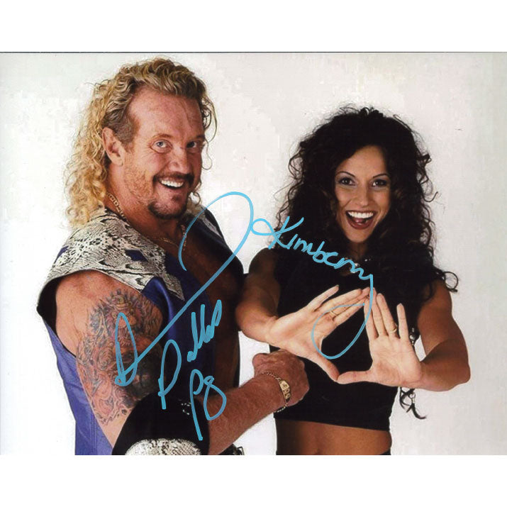 Kimberly Page & DDP Diamond 8 x 10 Promo - DUAL AUTOGRAPHED