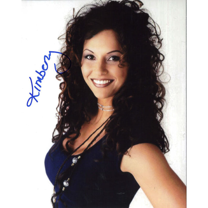 Kimberly Page Side Pose 8 x 10 Promo - AUTOGRAPHED