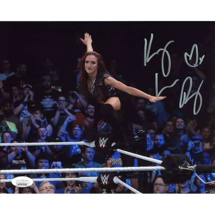 Kay Lee Ray Top Rope 8 x 10 Promo - JSA AUTOGRAPHED