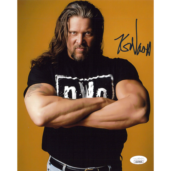 Kevin Nash NWO Arms Crossed 8x10 - JSA Autographed