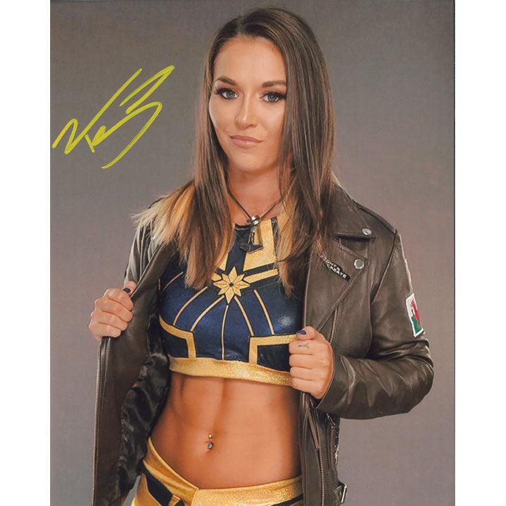 Tegan Nox Brown Jacket 8 x 10 Promo - AUTOGRAPHED