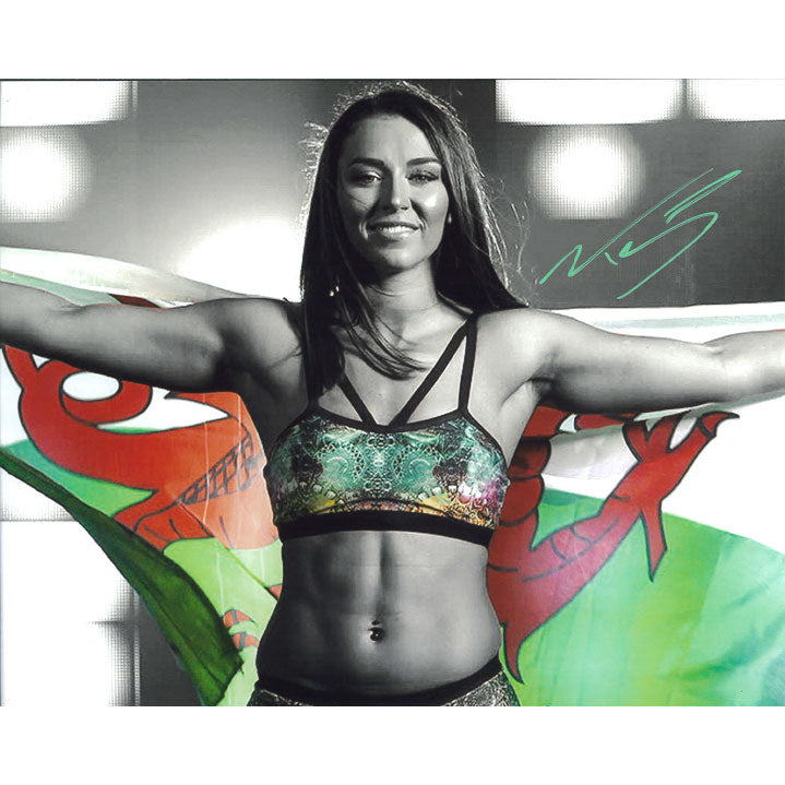 Tegan Nox Flag Spotlight 8 x 10 Promo - AUTOGRAPHED